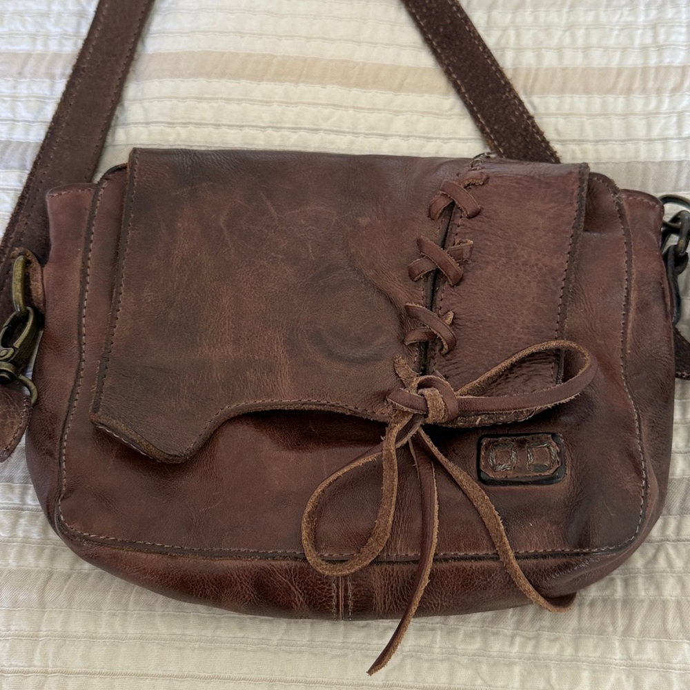Bed Stu Rustic Leather Crossbody Bag